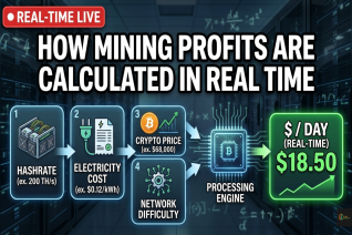 How Mining Profits Are Calculated in Real Time